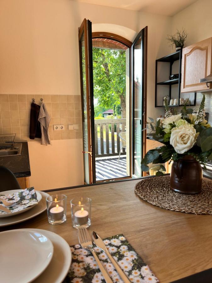 בישופסוורדה Ferienwohnung Am Buergerteich מראה חיצוני תמונה